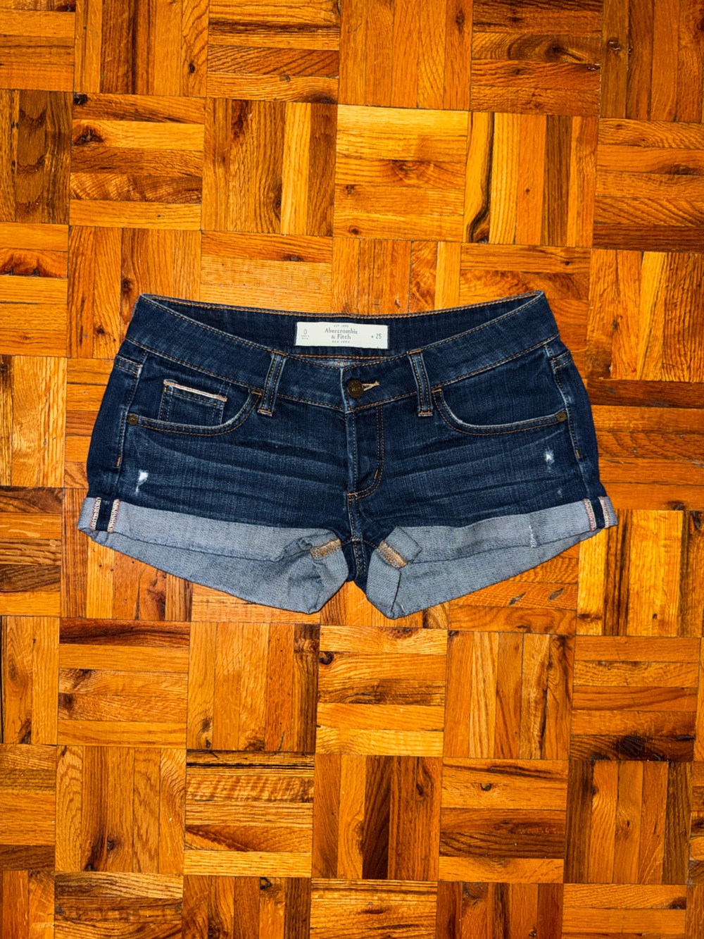 Abercrombie & Fitch Denim micro Short